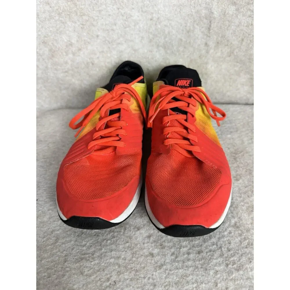 Nike DF TR4 Dual Fusion Red Yellow Shoe Women Size 8.5‎